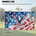 thumbnail image 7 of Yuyamidu Eagle Golf Cart Seat Covers American Flag 250 Years Golf Cart Seat Towel Universal Fit for Club Car Seats Cushion with 4 Front Pockets 4th of July Travel Sports Golf Cart Accessory, 7 of 7