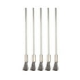 thumbnail image 2 of 5Pc 3Mm Shank 100Mm Brass Stainless Steel Wire Brushes Cleaning Polishing Brush Stainless Steel, 2 of 8