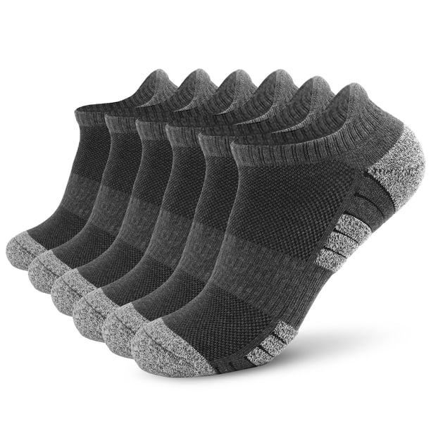 6 pares de calcetines deportivos para el tobillo Calcetines escotados Calcetines deportivos para cor Abanopi Calcetines