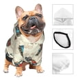 thumbnail image 3 of Gaeub Retro Steampunk Vehicle Dog Hoodie Sweatshirts Warm Dog Clothes for Small Dogs,Puppy and Cat Costume-, 3 of 7