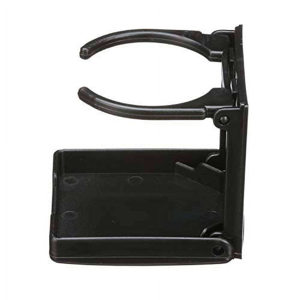 Attwood 11654-3 Black Drink Holders Fold Up