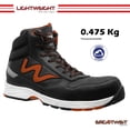 thumbnail image 2 of Zapato de Seguridad WSM tipo tenis, Ergonómico y muy ligero. Con casquillo de Policarbonato. Bota de trabajo multifuncional. Es un calzado Industrial dieléctrico y antiderrapante. Est Torino WSM  TORINO1NGO240, 2 of 7