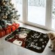 thumbnail image 2 of Yhmxh Alfombrillas de baño para baño Alfombra de baño Tapete navideño absorbente para cocina y baño Decoración del baño, 2 of 5