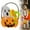 E, variant on Clearance Event & Party under $5,Halloween Candy Bag Non Woven Pumpkin Bag Halloween Props Candy Bag