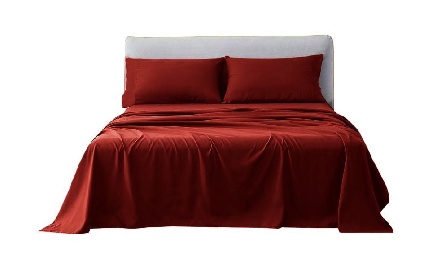 Details about   Burgundy Stripe Pillow Sheet Set 400 TC 100% Cotton With Extra Drop And Size 