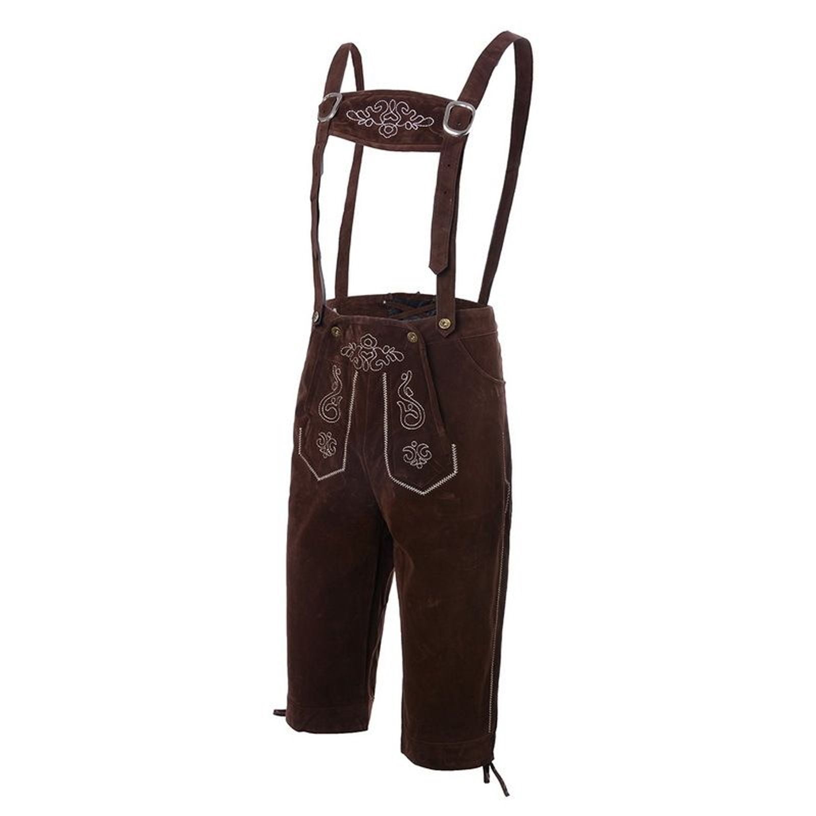SWSMCLT Men's German Bavarian Oktoberfest Lederhosen Overalls