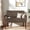 Brown, variant on PLAMLE Mid-Century Modern Wood Linen Stain Resistant Armchair, Blue