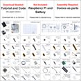 thumbnail image 2 of Kit de brazos robóticos Freenove para Raspberry Pi 5 4 B 3 B+ B A+, 2 of 7