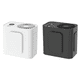 thumbnail image 1 of Mini Ventilador Cintura Con Carga USB Pantalla Digital Clip para Campaña Al Aire Libre () Blanco, 1 of 6