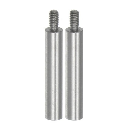 

Uxcell 2pcs Dial Digital Indicator Extension Stem Rod 40mm Length 4.5mm Diameter M2.5 Thread High Speed Steel