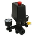 thumbnail image 1 of Régulateur de Pression de Compresseur d'Air, Réglage Compact du Bouton de Valve Contrôle Précis Longue Durée de Vie Interrupteur de Pression de Compresseur d'Air pour Gaz, 1 of 7