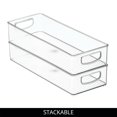 thumbnail image 4 of Papelera de despensa InterDesign, apilable, de plástico transparente, juego de 4, 4 of 7