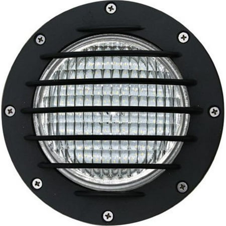 

Dabmar Lighting LV305-LED9-B-SLV Wall Light with Grill with Sleeve 9W LED - PAR36 12V Black