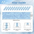 thumbnail image 2 of Table Runner RealBox, gasa azul bebé, 45 x 275 cm (paquete de 12), 2 of 8