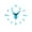 Blue, variant on jovati Digital Wall Clock Large Display Acrylic 3D Decorative Clock Diy Deer Head Wall Clock Creative Fashion Digital Quartz Mirror Wall Stick Clock Gold Stick on Mirrors for Wall Decor
