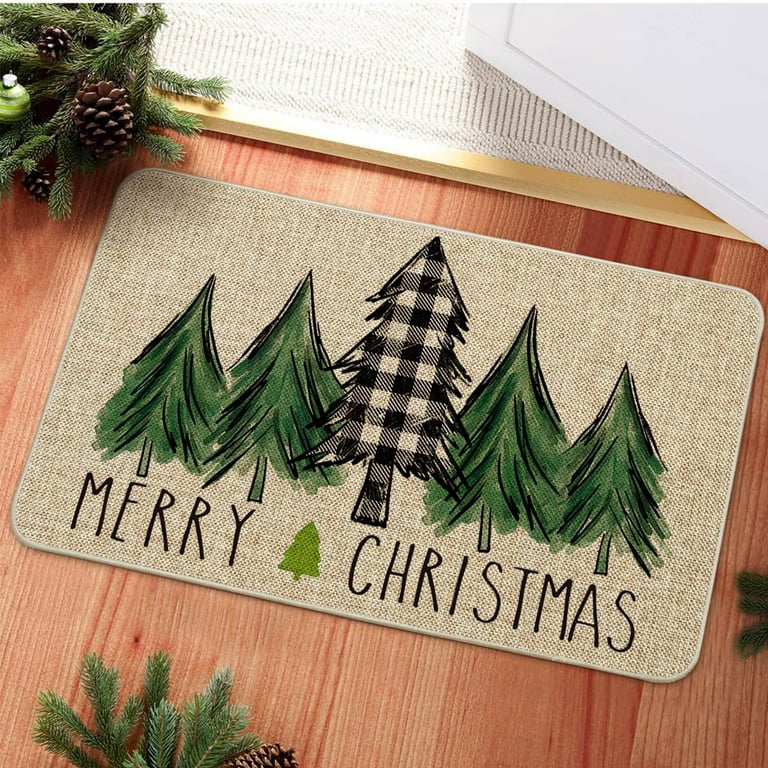 Fila Brasileiro Merry Christmas Tree Dish Drying Mat Bb2997ddm