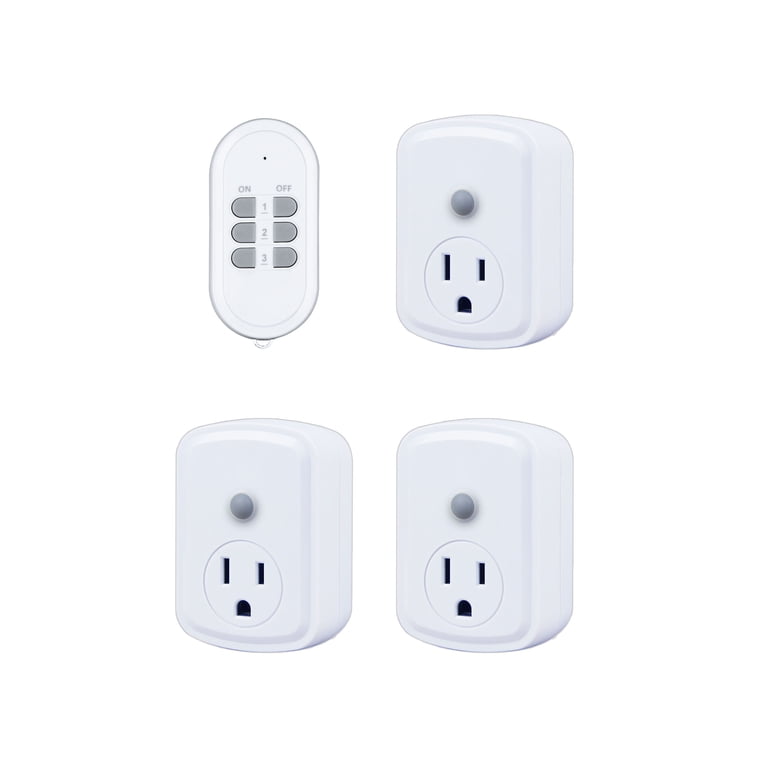 Hyper Tough Wireless Remote Outlet Timer, 3-Pack photo 3