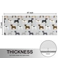 thumbnail image 5 of Kitchen Rugs Sets Of 2,Bulldog Dog Anti Fatigue Kitchen Mat Rugs Non Slip Washable,Decorative Kitchen Floor Mats for Kitchen,Sink,Laundry,17"X47", 5 of 5