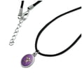 thumbnail image 2 of Gremlins Stripe Antiqued Oval Charm Pendant with Black Satin Cord, 2 of 5