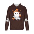 thumbnail image 2 of Blusa con capucha de manga larga para hombre, moda para el Día de Todos los Santos, estampado de fantasmas, sudadera con capucha y cordón para el tiempo libre, sudadera con capucha para hombre, blusa, 2 of 3