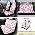 thumbnail image 3 of HUIACONG Ladybug Floral Pattern Car Interior Accessory Kit, with Car Seat Belt Cover Car Cup Holder Coasters Car Seat Belt Protector Car Cup Coasters, 3 of 8