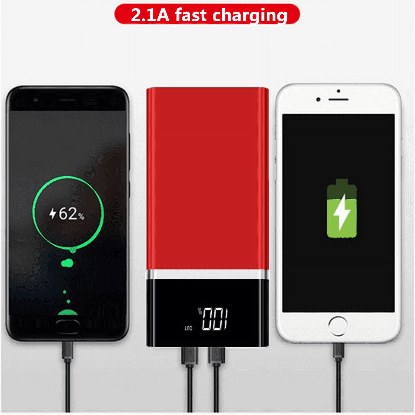 Pink Ultra-thin Portable External Battery Huge UK | Ubuy