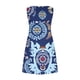 thumbnail image 5 of ICHUANYI Clearance Summer Dresses Women Beach Floral Sleeveless Sundress Casual Pockets Boho Dress(Blue, S) ICHUANYI WER2023081112333, 5 of 5