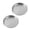 A, variant on CIYISON Pack of 2 Stainless Steel Steaming Tray Set Rice Cake Moulds Liangpi Making Molds Round Kitchen Tool Dishwasher Safe