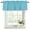 Azure, variant on 2 Pack Pure Lavender Purple Valances for Windows Bedroom Living Room Window Treatments, Modern Solid Color Minimalist Art Rod Pocket Valance Drapes Short Kitchen Curtains Over Sink 42"x12"
