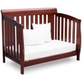 Delta Children Charlotte 4in1 Convertible Crib, Black Cherry Espresso