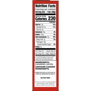 Larabar Cashew Cookie, Fruit and Nut Bars, Gluten Free and Vegan, 10.2 oz, 6 Count