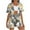 A49 White, variant on Mifsaly 2 Piece Sets for Women Summer Vacation Matching Outfits Tropical Print Open Front Oversized Cardigans Elastic Waist Drawstring Beach Shorts 2026 Casual Travel Fashion Clothing