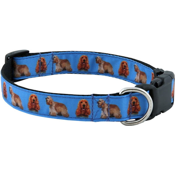 Country Brook Petz® Cocker Spaniel Everyday Ribbon Dog Collar, Extra Large