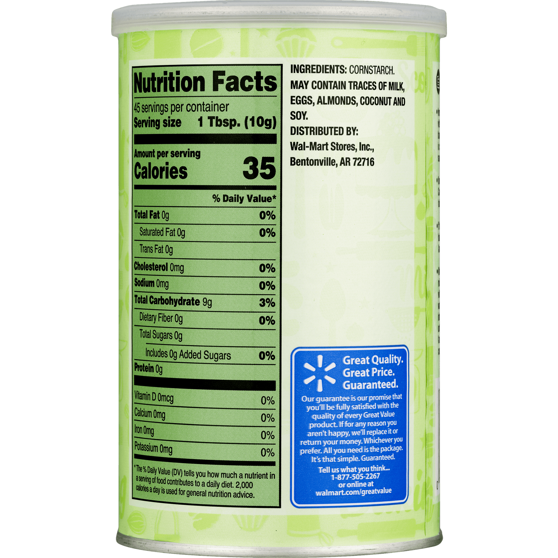 32 Corn Starch Nutrition Label Labels Database 2020