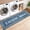 Blue, variant on Lanola 20"x60" Non-Slip Laundry Room Rug Runner, Stain and Water Resistant Washable Farmhouse Laundry Mat, Durable Low-Pile Carpet for Laundry and Bathroom
