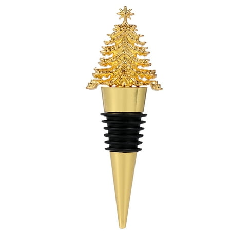 

1pc Christmas Tree Shape Bottle Plug Bottle Sealing Plug Wine Bottle Stopper