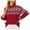 DT--Red, variant on DailyTrove Women's Fair Isle Knit Sweater, Long Sleeve, Winter Casual & Office Wear, Warm Wool Blend, Plus Size Friendly