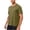 Army Green, variant on Mens Summer Breathable T-Shirts Men Casual Fashion Solid Color Stretch Running Fitness Short Sleeve Leotard Blazer