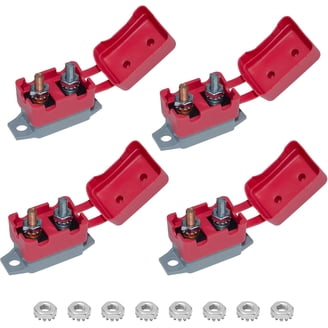 Marine Circuit Breaker 150A Manual Reset - 12-48V DC For Boats, RVs, Solar, Trolling Motors