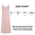 thumbnail image 2 of Camisón de mujer, vestido de dormir, camisones de cuello en V para mujer, ropa de dormir sexy sin mangas, 2 of 5
