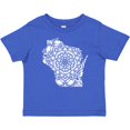thumbnail image 3 of Inktastic Wisconsin Silhouette Mandala Boys or Girls Baby T-Shirt, 3 of 5