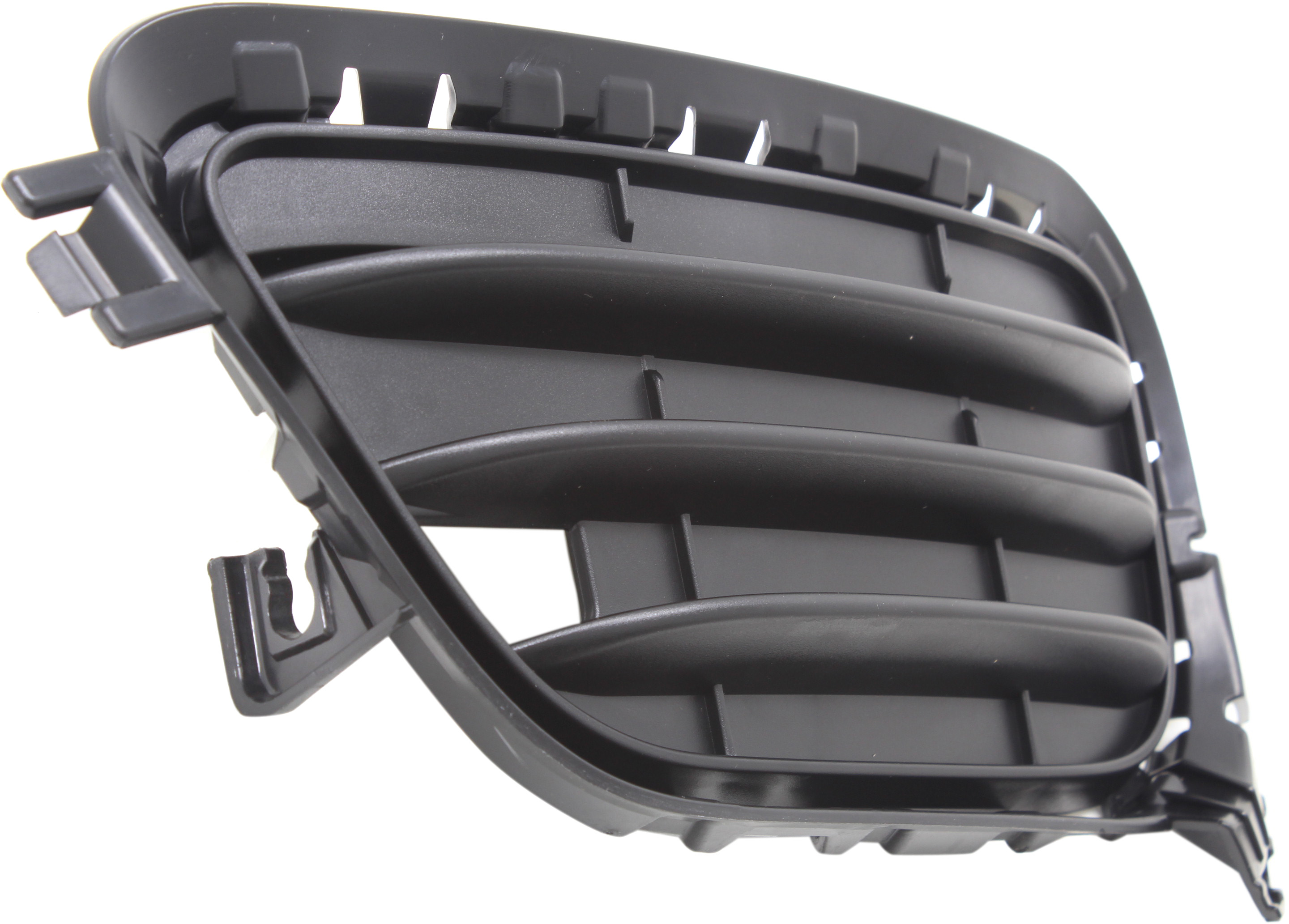 Bumper Grille Compatible With 2015-2017 BMW X3 Front, Left Driver Side, Outer Black