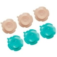 thumbnail image 2 of Miangastore Creative Baby Tableware Set with Suction Mat Assorted Color Silicone 6Pcs, 2 of 8