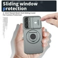 thumbnail image 5 of For Samsung Galaxy A13 4G/5G Kickstand Case Slide Lens Lid TPU+PC Anti-Drop Phone Cover, 5 of 5
