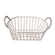 thumbnail image 2 of Cesta organizadora para servir comida y refrigerios con asas, cesta para papas fritas y refrigerios para armarios. Rosa, 2 of 6