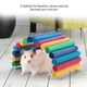 thumbnail image 5 of Pequeño de Madera Chew Toy Flexible Roedor Chew Stick Hamster Hamster Rater -Twulbing Toy Con Palos Coloridos para Mascotas Hábitat, 5 of 7