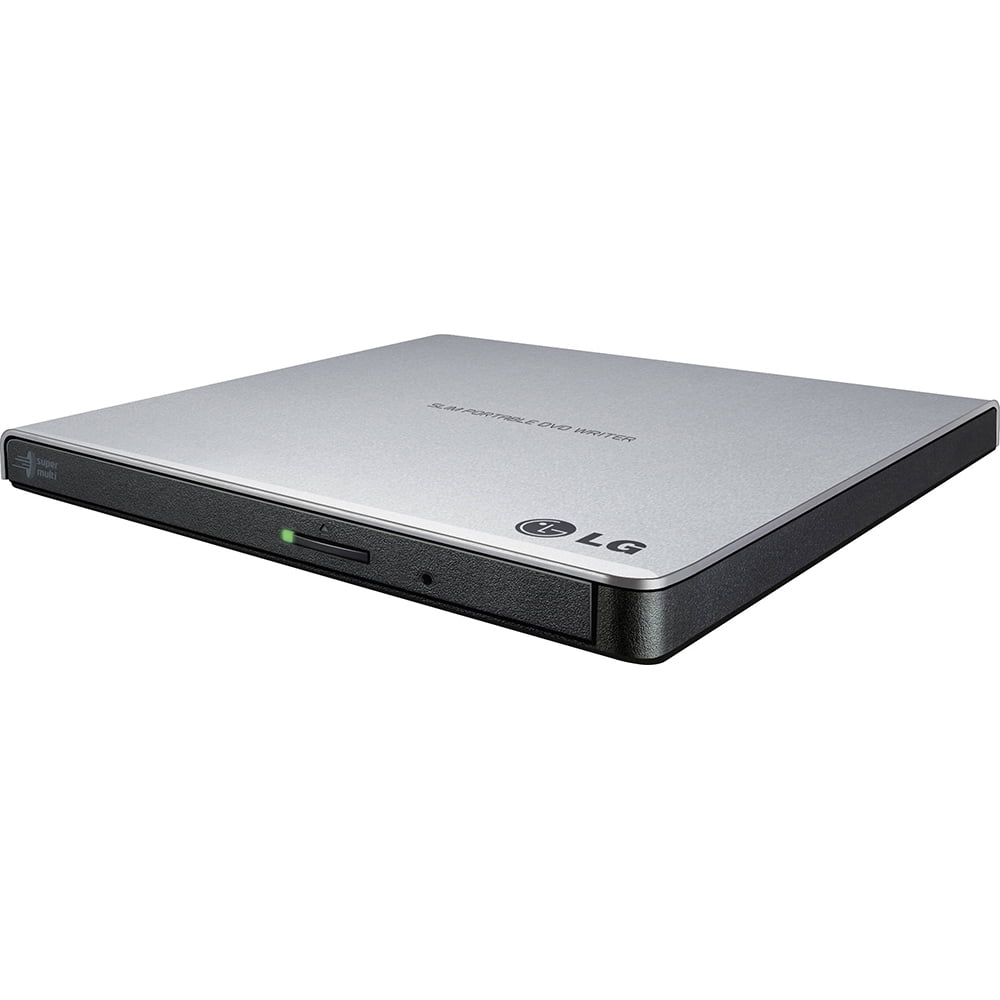 Lg Ultra Slim Portable Dvd Burner And Drive With M Disc Support Silver Walmart Com Walmart Com