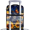 thumbnail image 5 of Starry Sky Sunflower Butterfly Premium Polyester Shoe Boxes - Durable & Stylish Storage Solution, 23x31cm/9x12in Size, 5 of 7