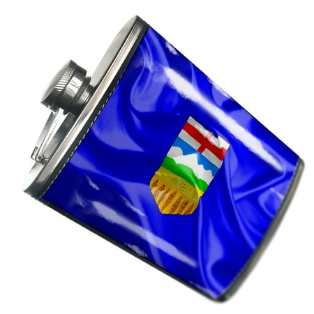 

NEONBLOND Flask Alberta 3D Flag region: Canada