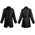 thumbnail image 1 of FAOWME Vestes Rétro Steam Punk pour Garçons, Manteau Gothique Classique à Queue d'Aronde pour École Musicale Noir 10-11 Ans, 1 of 6